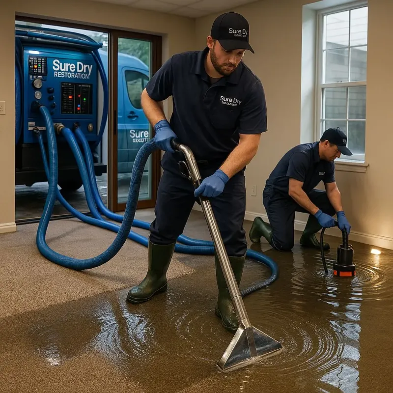 Water Extraction and Removal process in Fox Lake Hills, IL